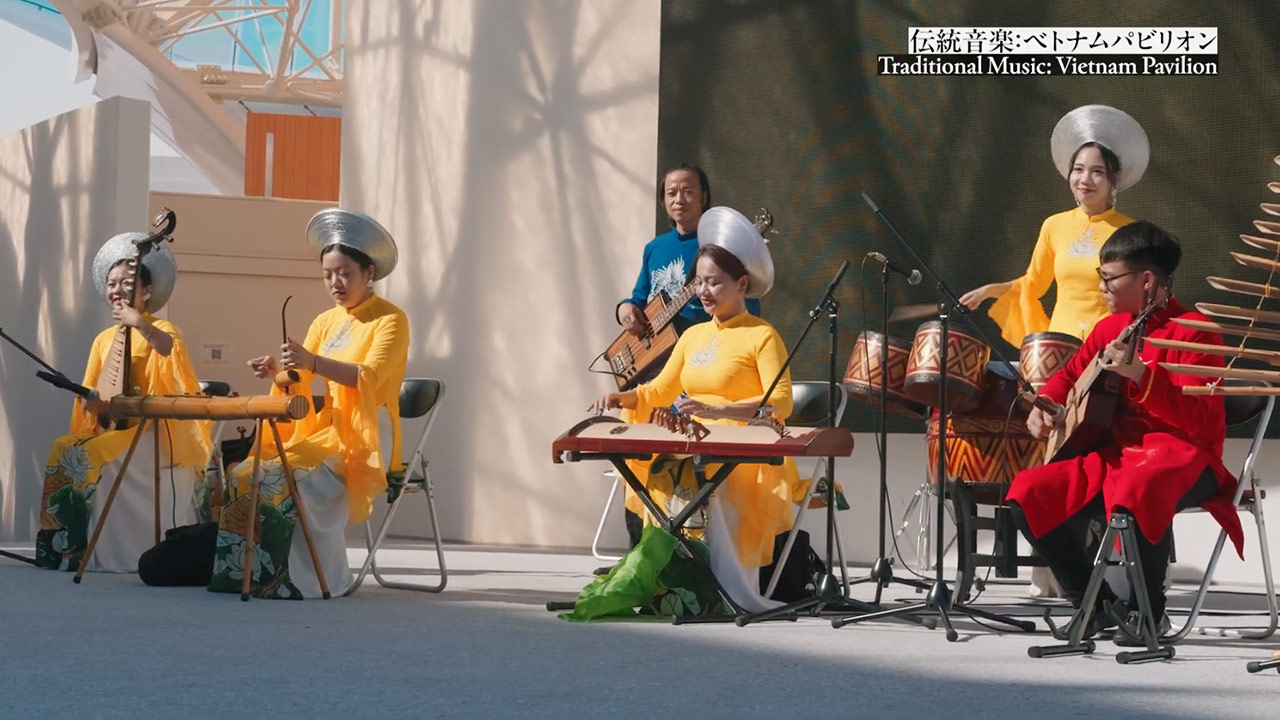 大阪・関西万博大阪ヘルスケアパビリオンでの実践の様子（2025年8月22日）