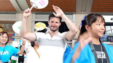 折り紙の説明と実践