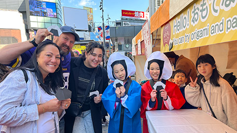 大阪・なんば広場（公推協カップ ご当地おむす美大賞会場）